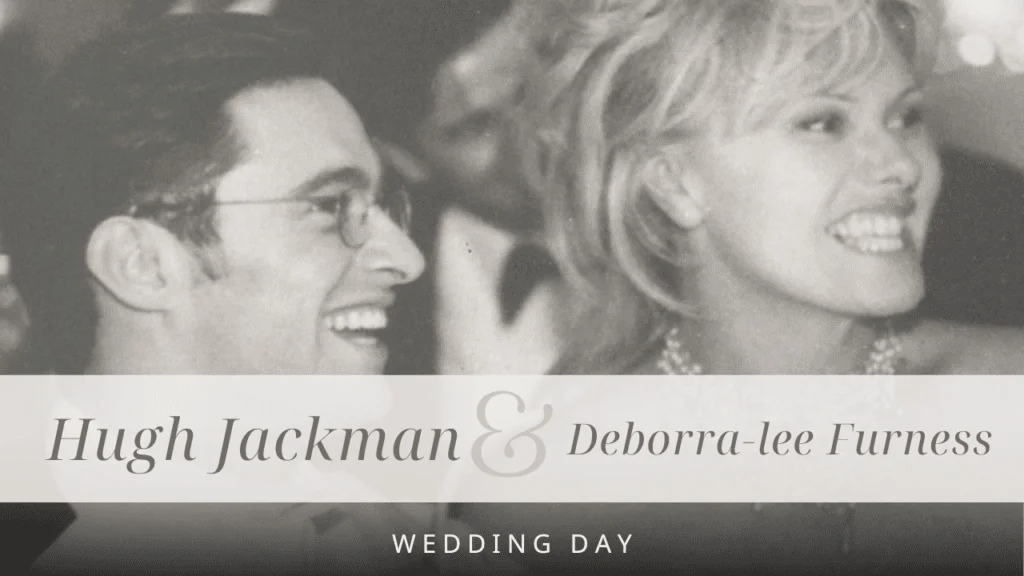 Hugh Jackman and Deborra-lee Furness get married on April 11, 1996