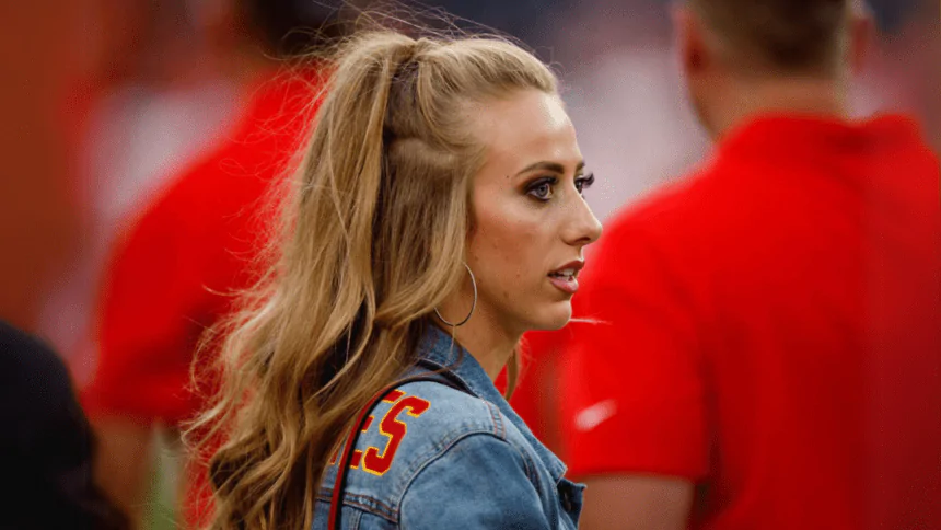Brittany Mahomes Reacts to the Chiefs' Win Over the Broncos in Two Words.