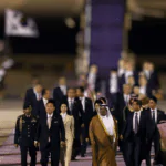 Grand Welcome President Yoon's Arrival in Riyadh with Saudi Fighter Jet Escort.