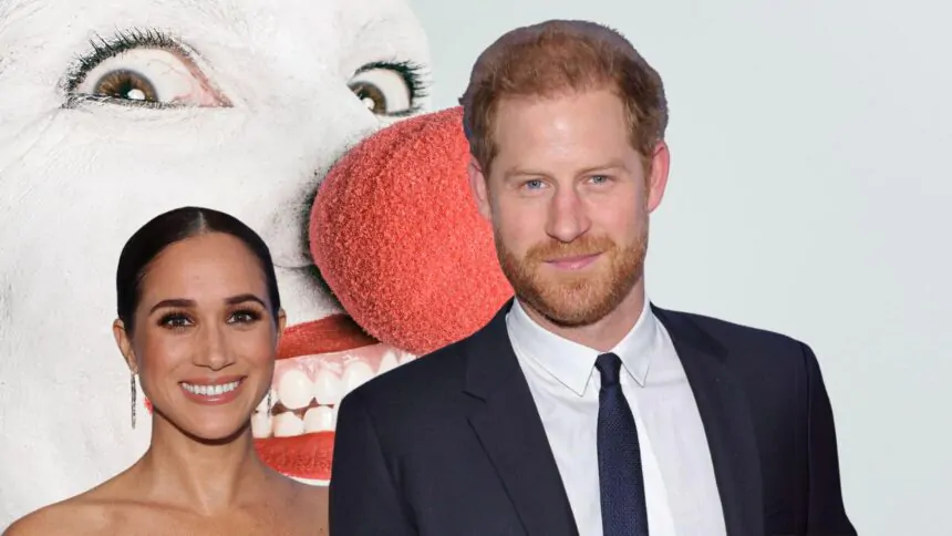Jo Koy, the host of the 2024 Golden Globes, makes a "brutal" joke about Harry and Meghan.