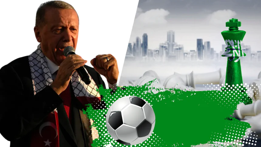 Erdogan slams the opposition for "taking advantage" of the disagreement between football clubs and Saudi Arabia