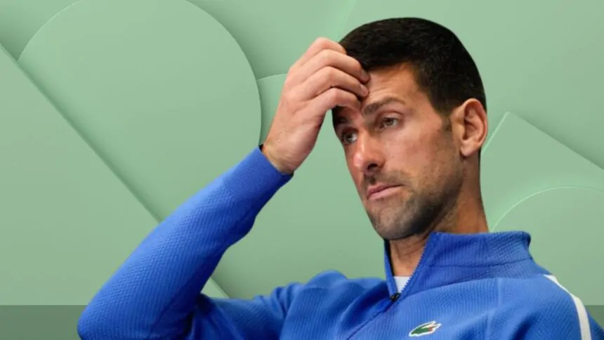 Novak Djokovic has lost the number one spot in the world, as shown by the most recent list.
