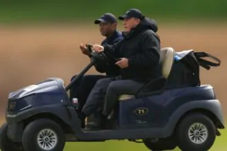Tiger Woods was taken out of the Genesis Invitational and pulled out after an ambulance scare.