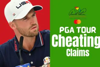 The PGA Tour says Wyndham Clark "doesn't look great" when he answers to the claims.