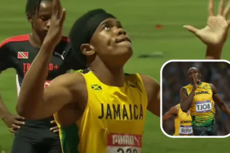 Usain Bolt's world record is smashed by 16-year-old sprint wonder.