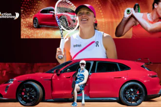Iga Swiatek is ready to "build a garage" as she tries to win her third straight title in Stuttgart. "I have more cars, but there's always room for Porsche," she said.